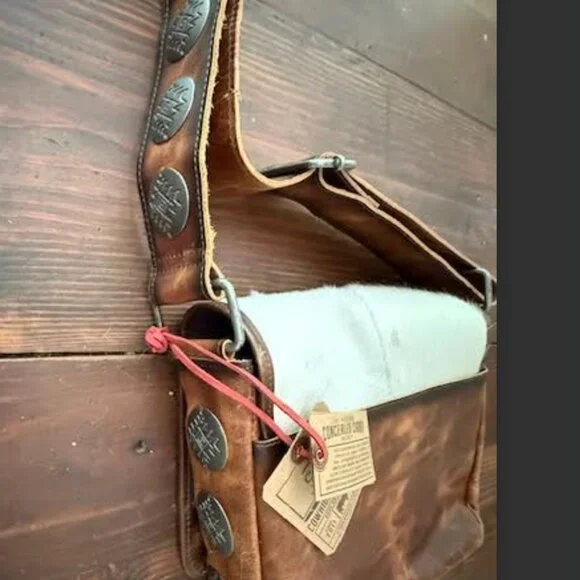 STS Ranchwear NEW Vaquero Cowhide Della Crossbody Bag Purse Western Leather - Picture 7 of 7